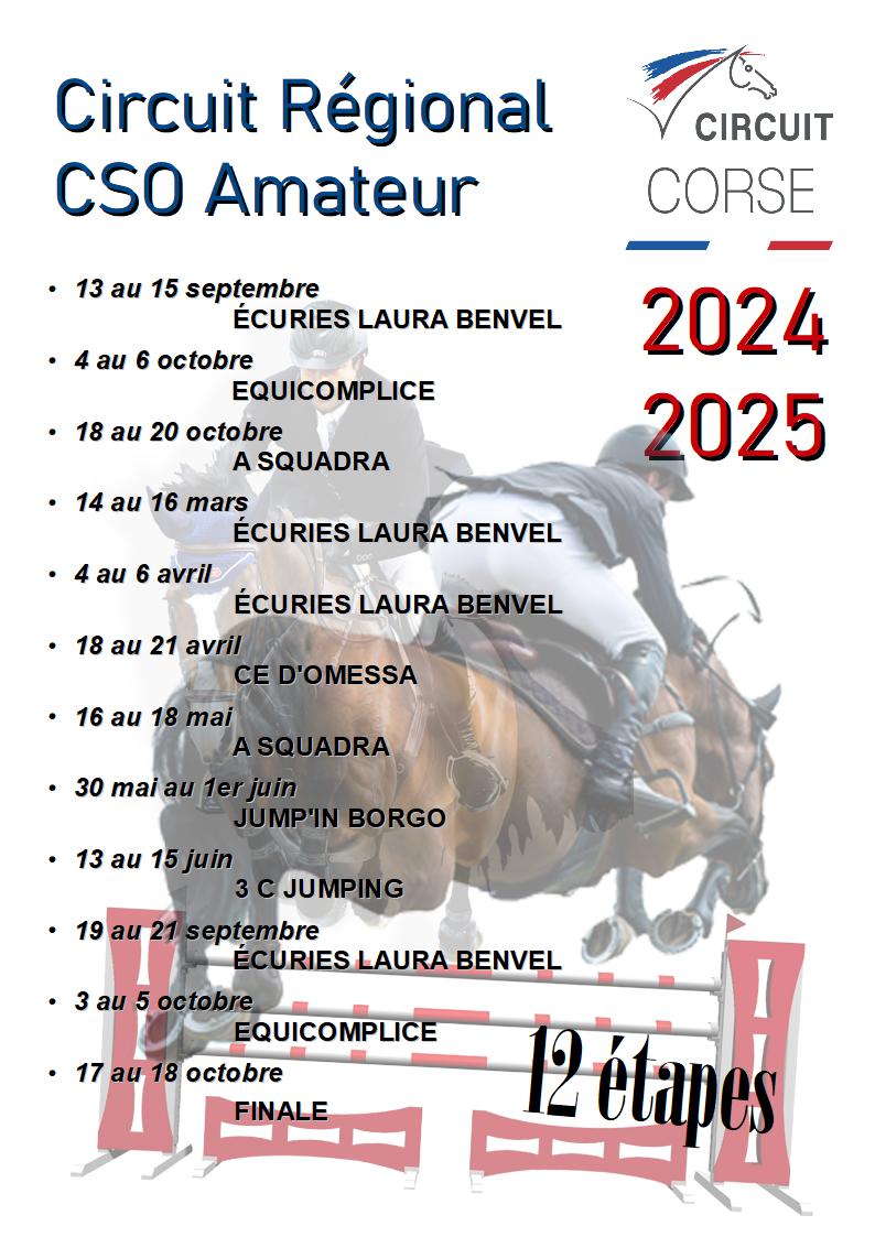 Circuit régional CSO amateur/pro